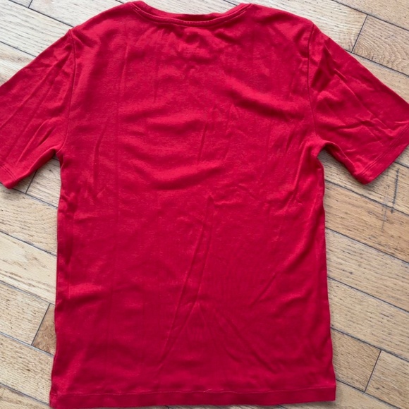 GAP Short Sleeve Favourite Tee Red - Picture 3 of 3